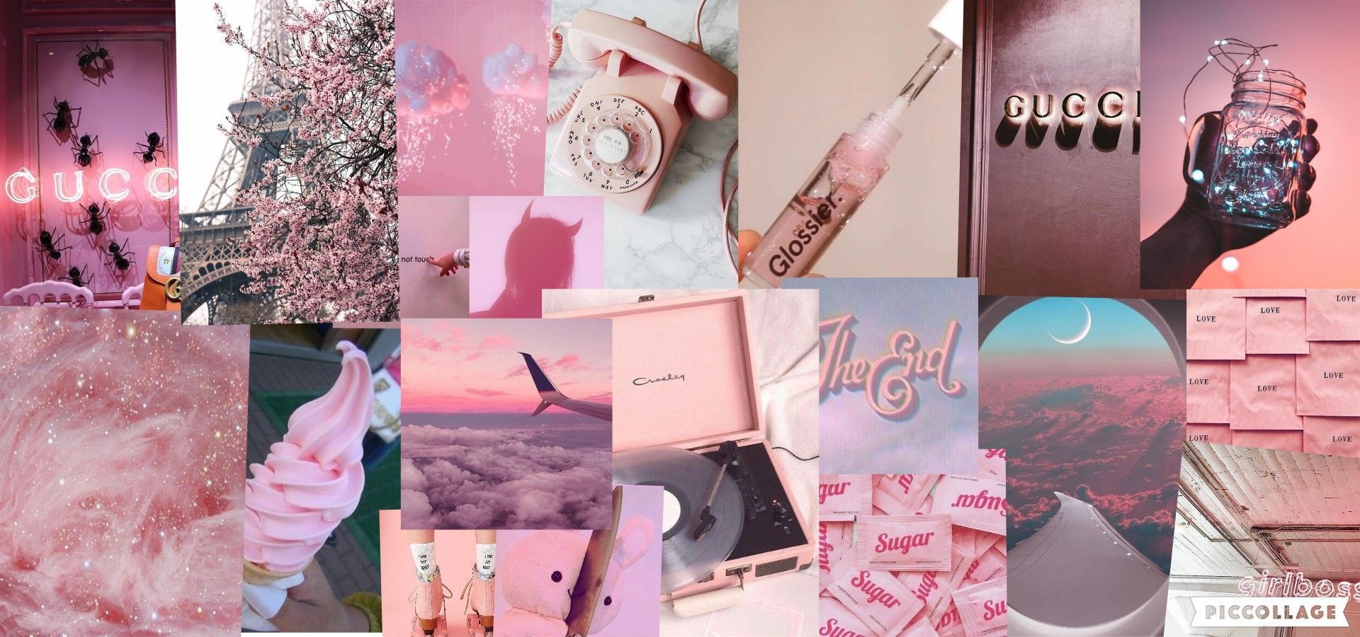 Featured image of post Aesthetic Laptop Wallpaper Collage Pink