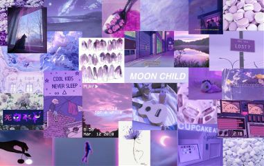 Featured image of post Aesthetic Laptop Wallpaper Collage Purple