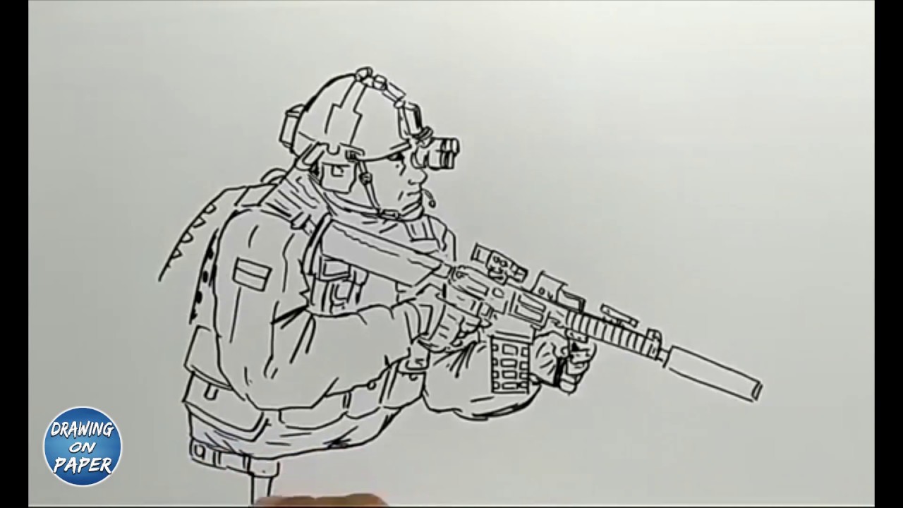 Featured image of post Cool Military Drawings Easy