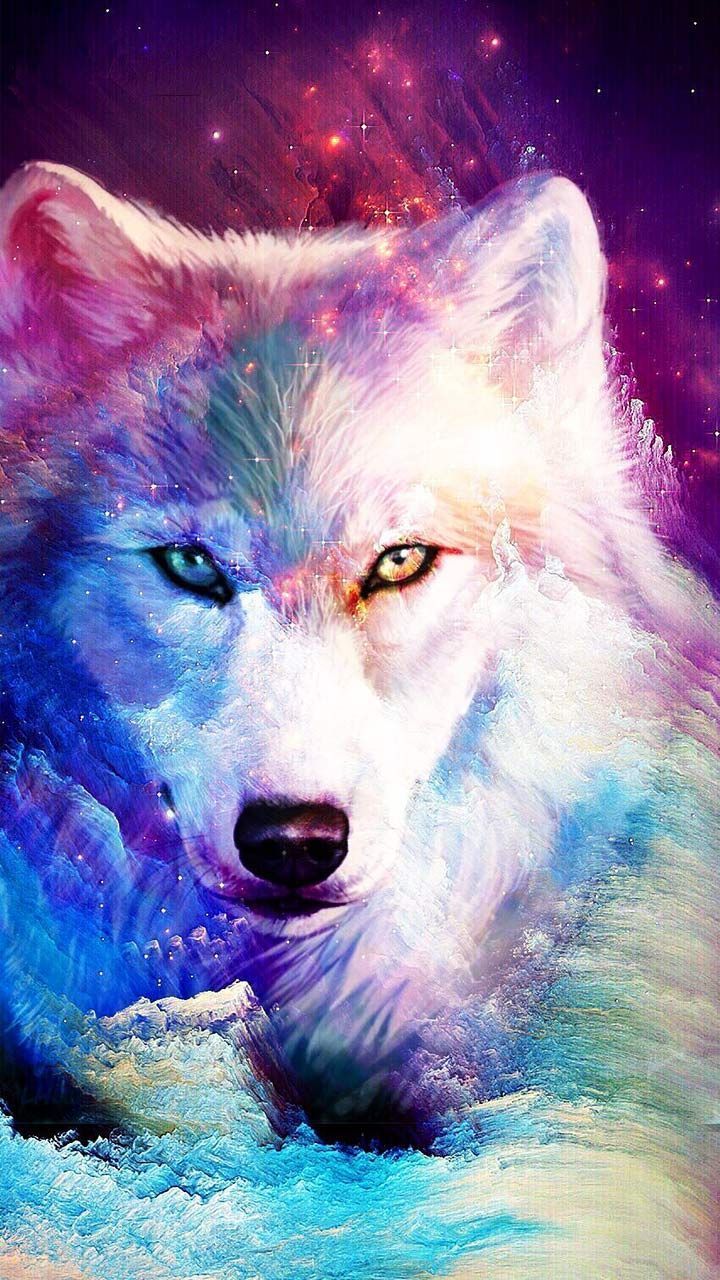 Featured image of post Mystical Galaxy Wolf Wallpaper