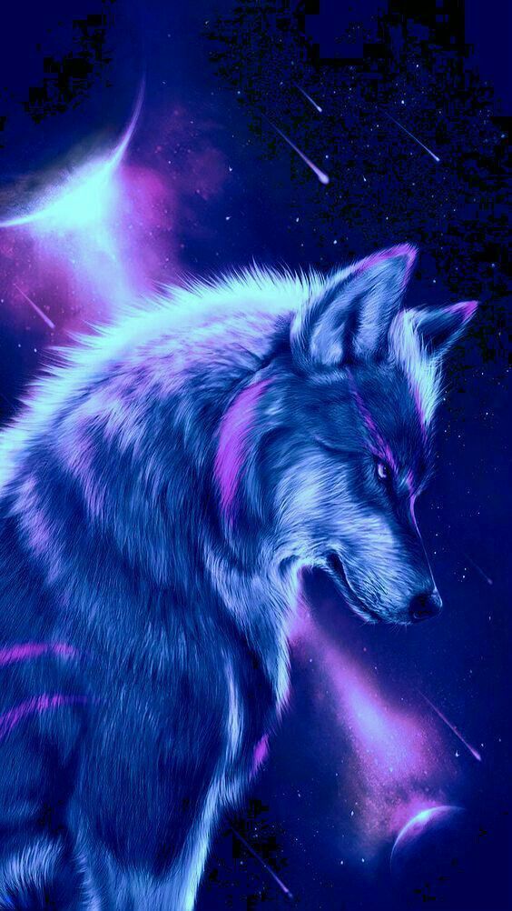 Featured image of post Night Wolf Galaxy Mystical Wolves Wallpaper