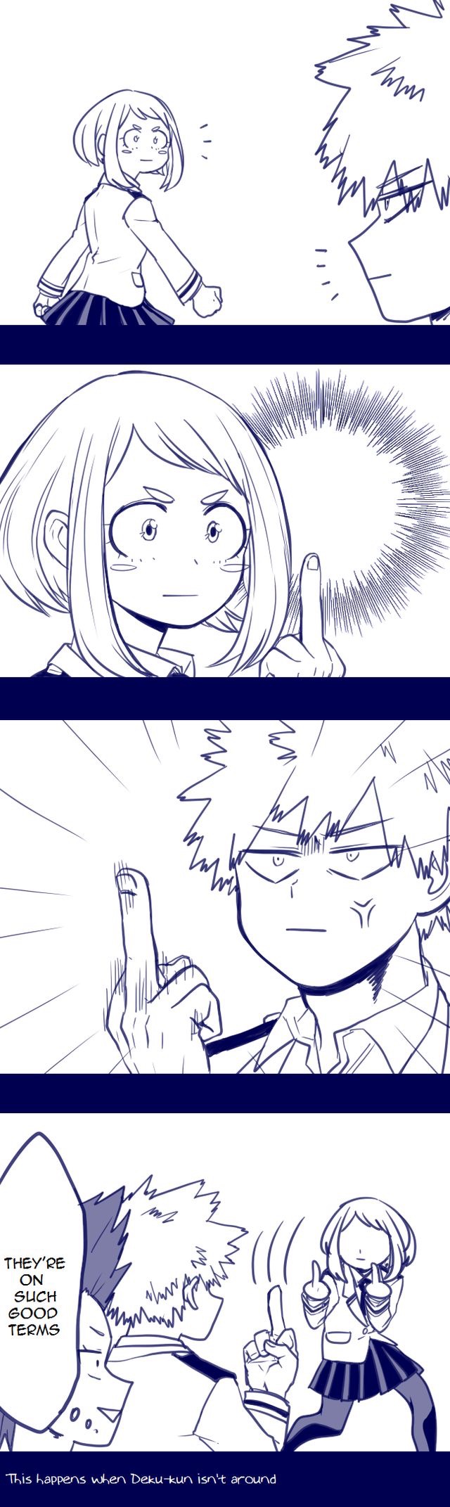 Featured image of post Uraraka And Bakugou Memes