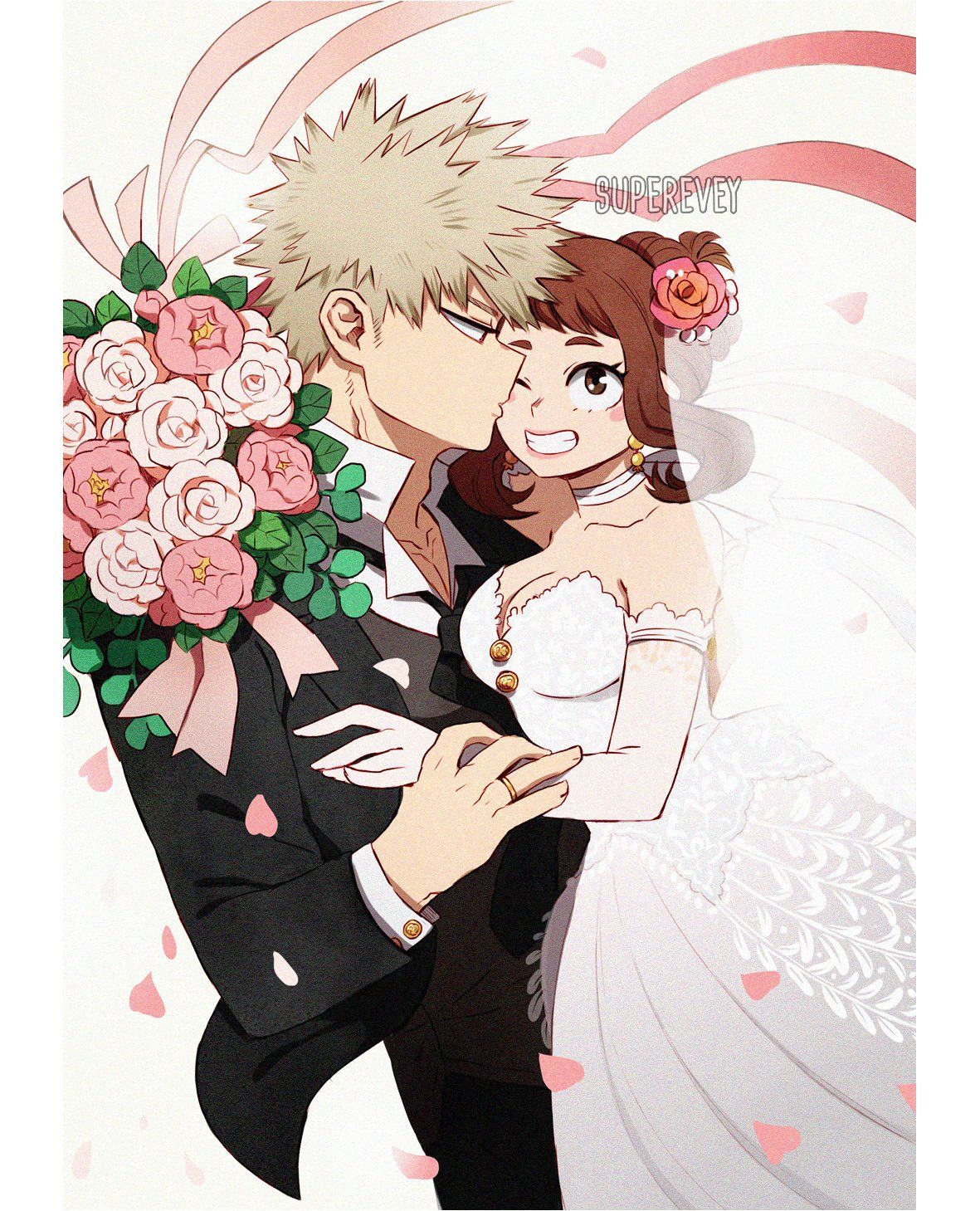 Featured image of post Uraraka And Bakugou Wedding